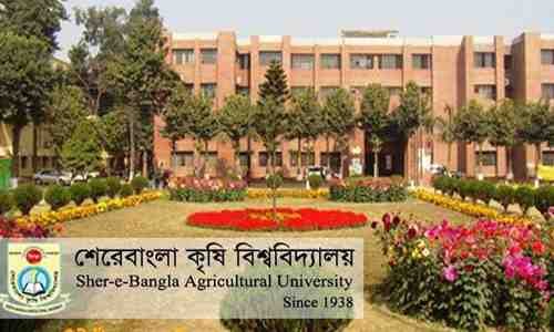 শেরে বাংলা কৃষি বিশ্ববিদ্যালয় ভর্তি বিজ্ঞপ্তি ২০২৪-১৯
