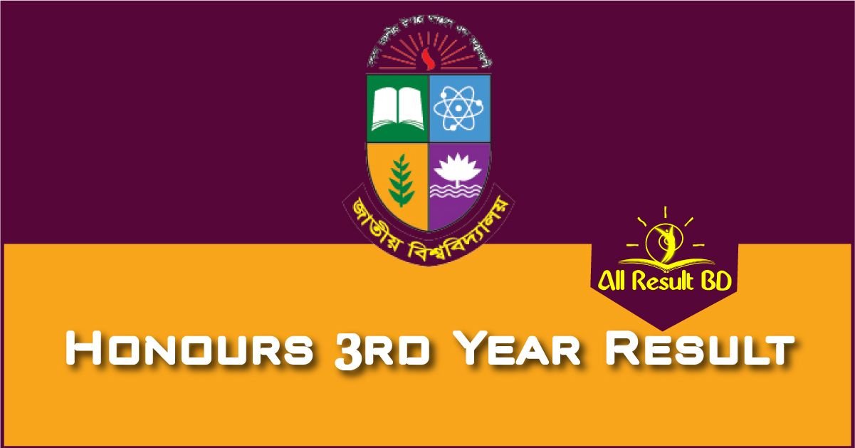 অনার্স ৩য় বর্ষের পরীক্ষার ফল প্রকাশ – NU Result 3rd year