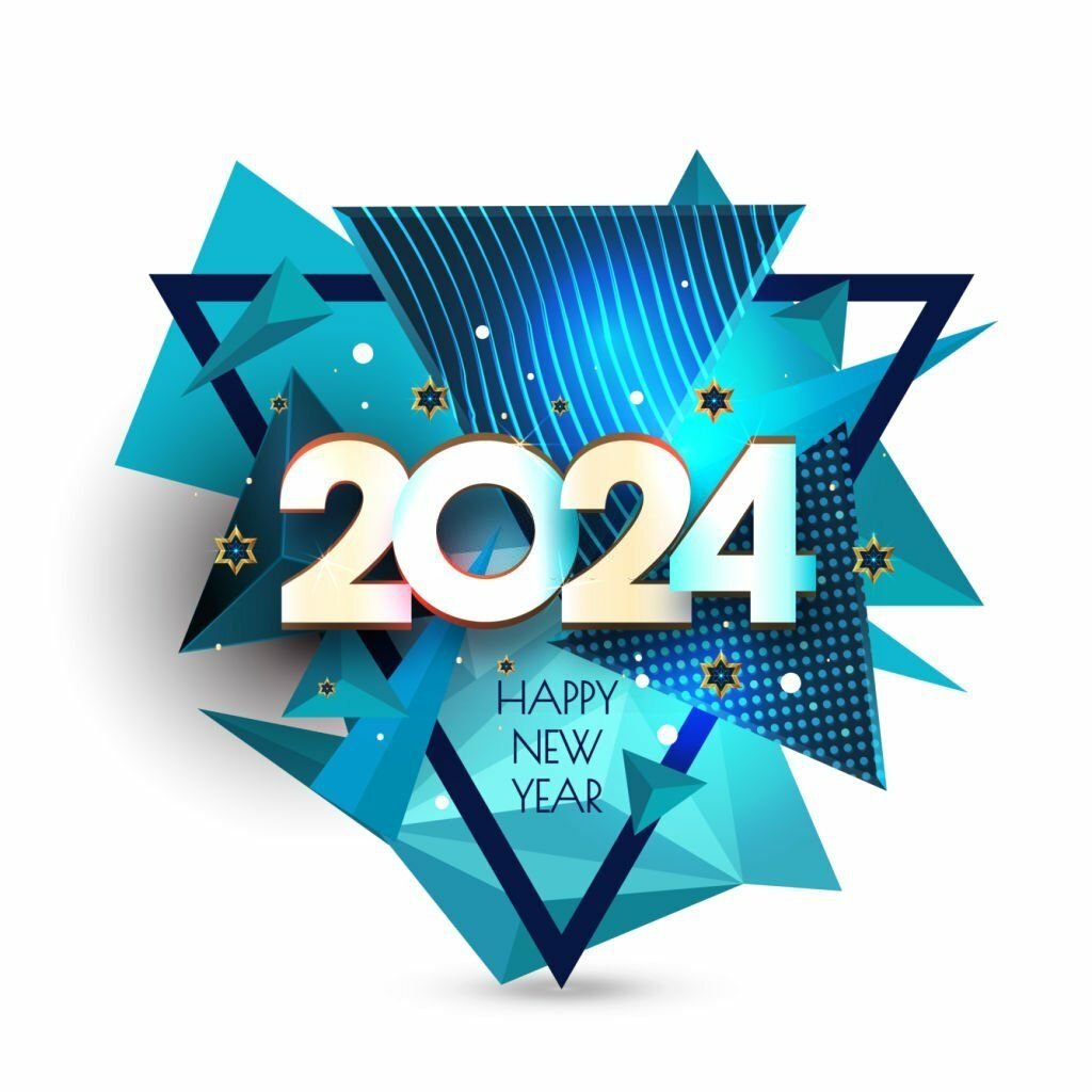 2024 Happy New Year Design